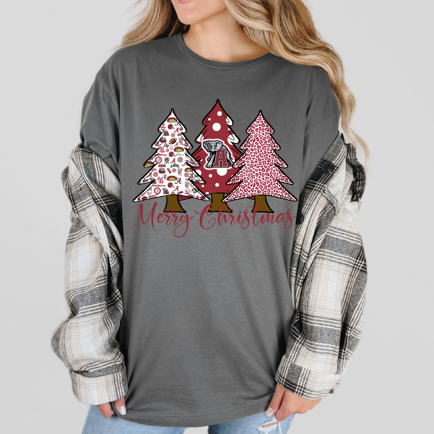 Alabama Christmas Tree T-Shirt
