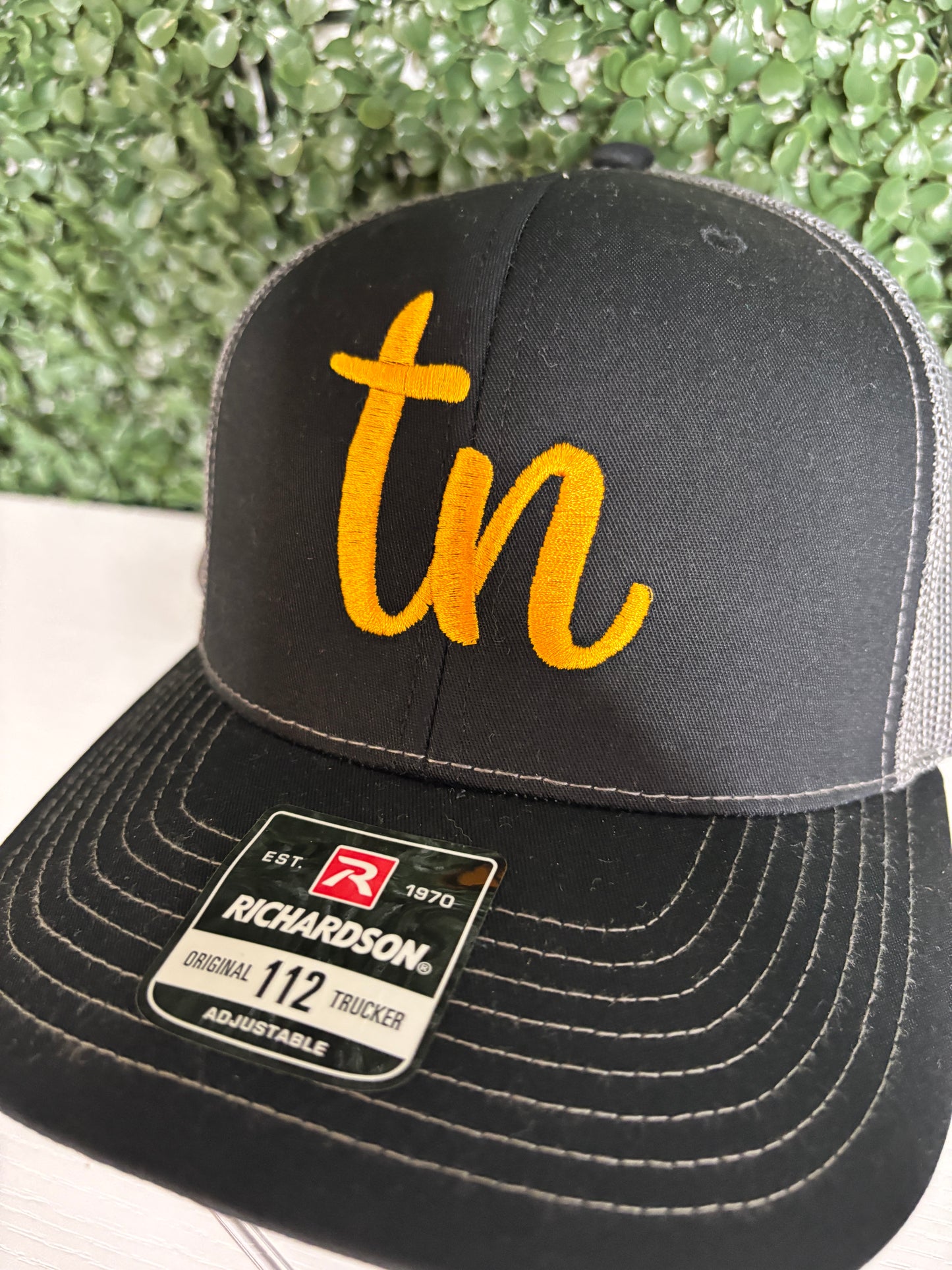 TN Script Hat - Orange Embroidery