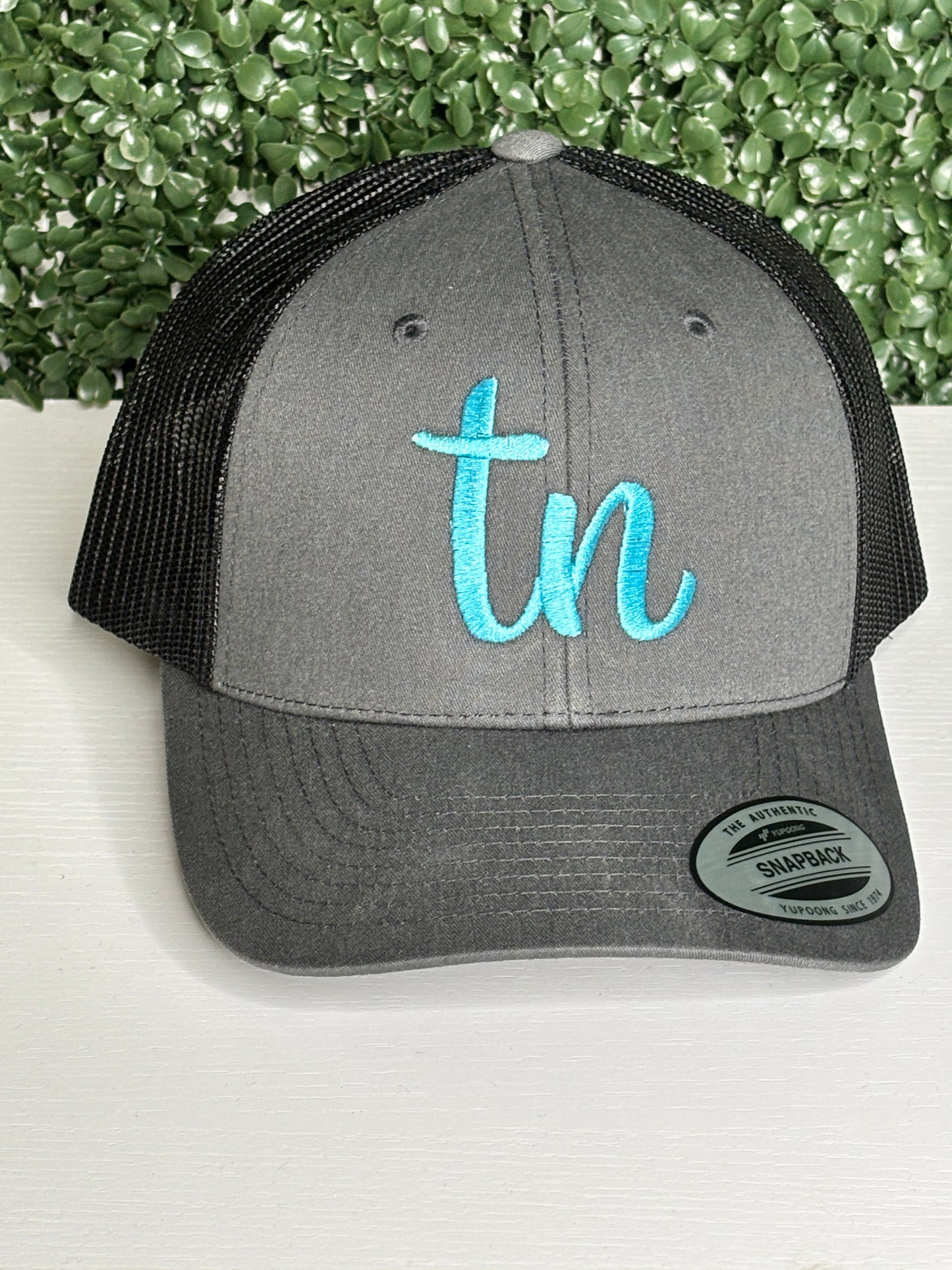 TN Script Yupoong Hat - Titan Blue