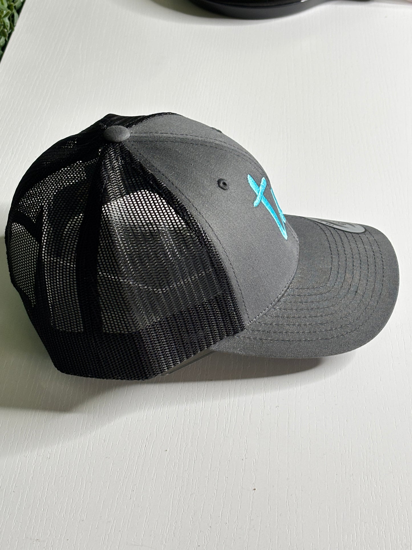TN Script Yupoong Hat - Titan Blue