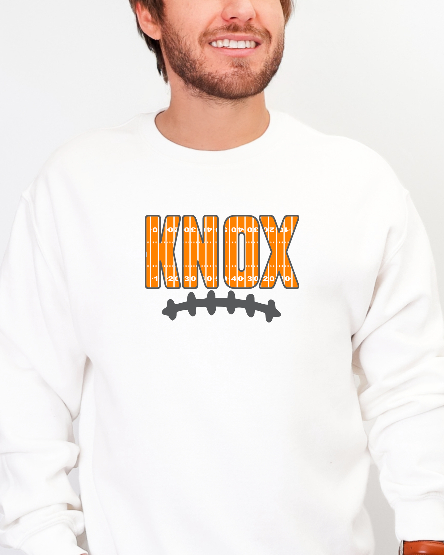 🏈 “KNOX Football Field” Sweatshirt | Game Day Crewneck