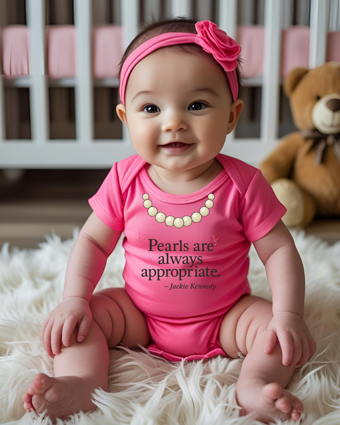 Pearls Onesie