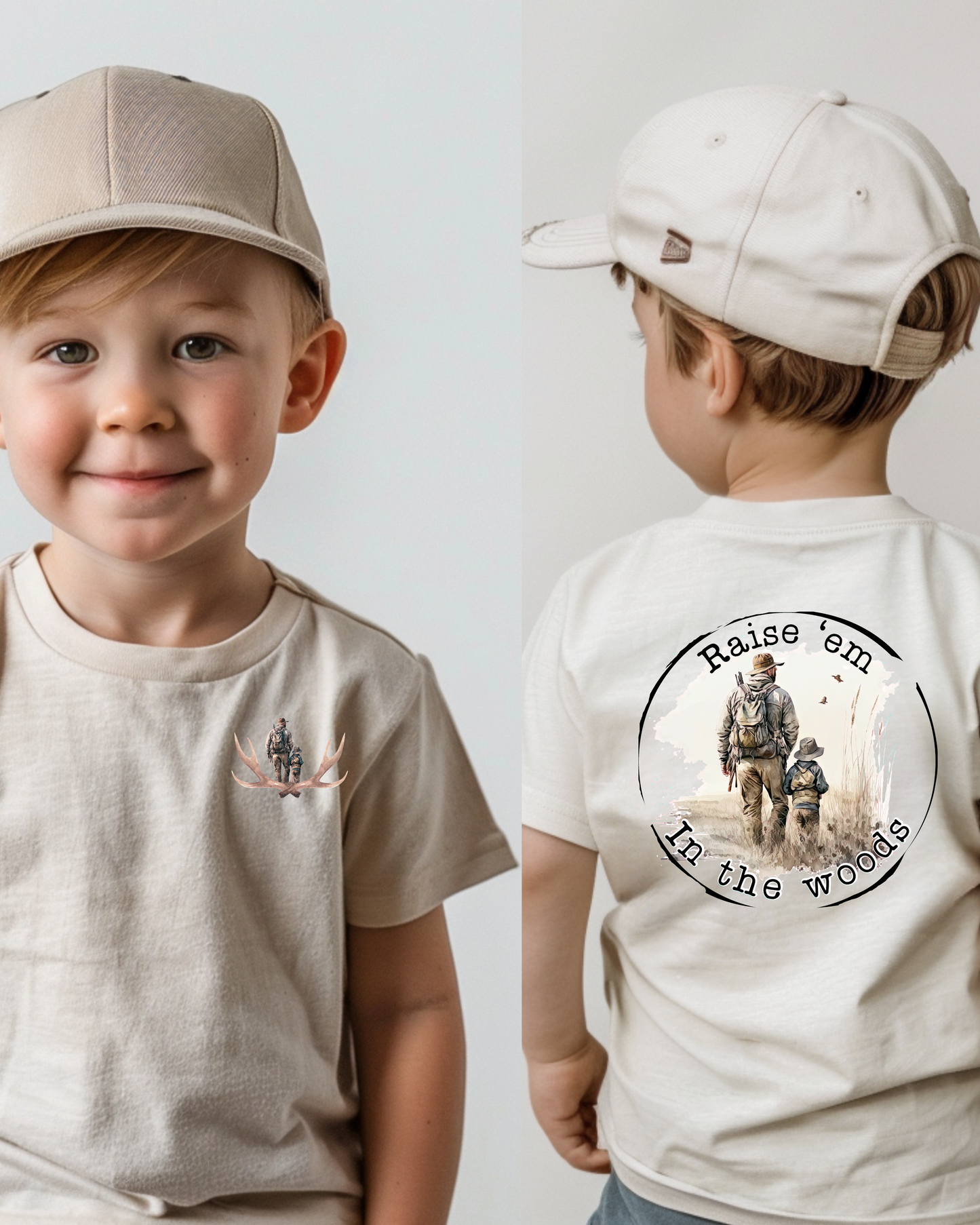 Raise Em' In The Woods Youth Tshirt