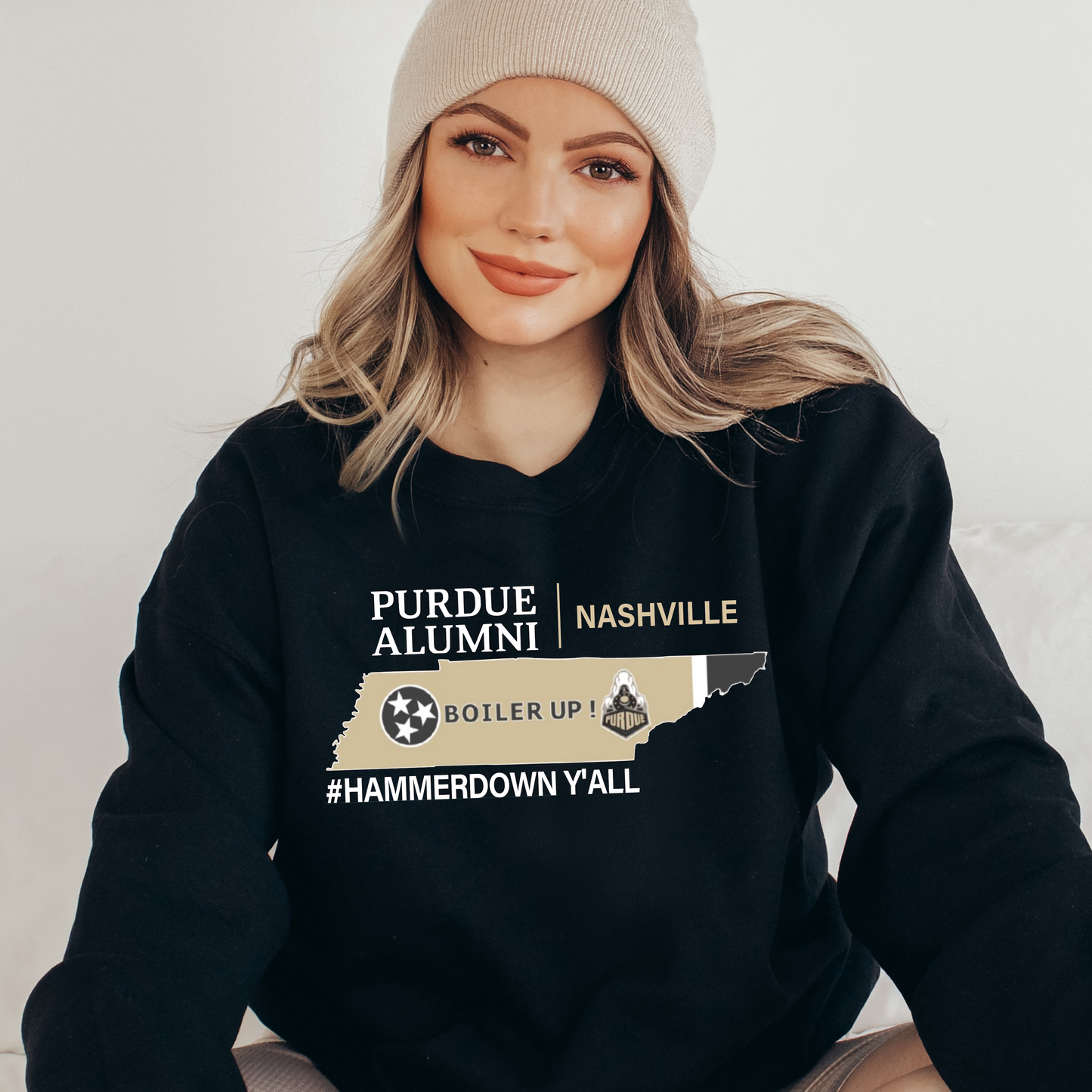 Heat Transfer Purdue University Alumni Nashville Sweatshirt