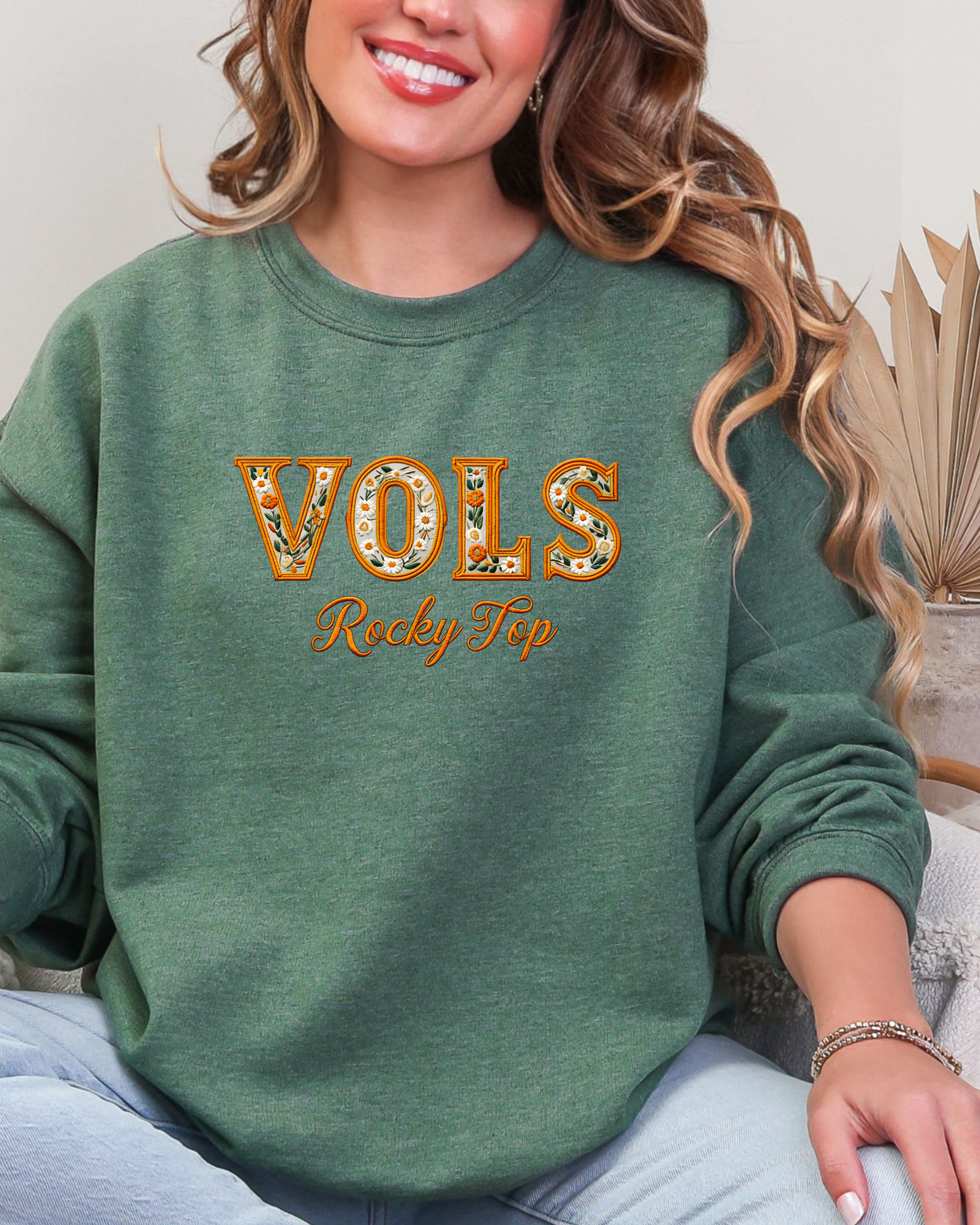 🧡 “VOLS Rocky Top” Sweatshirt | Tennessee Game Day Crewneck