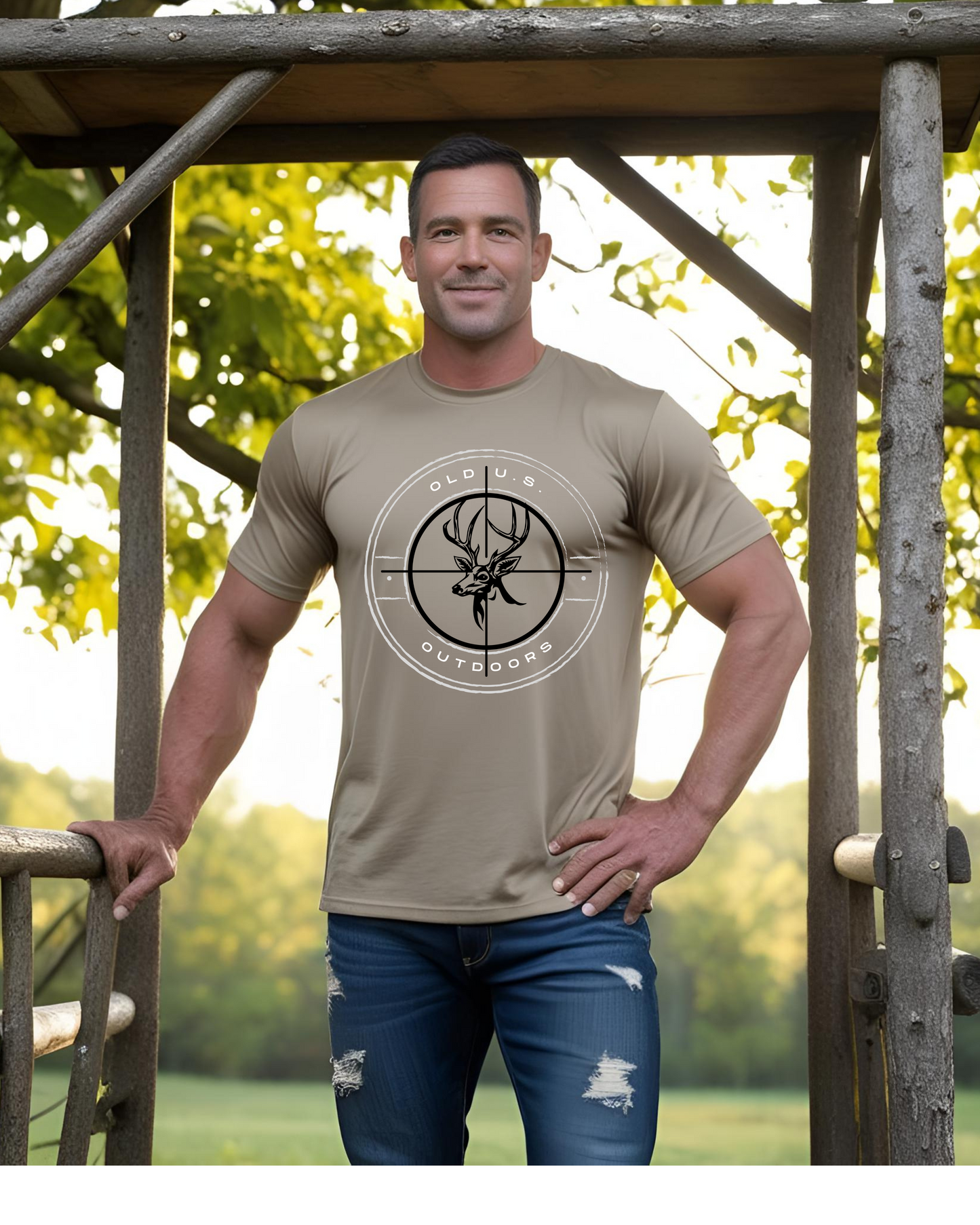 Old US Outdoors Scope T-Shirt