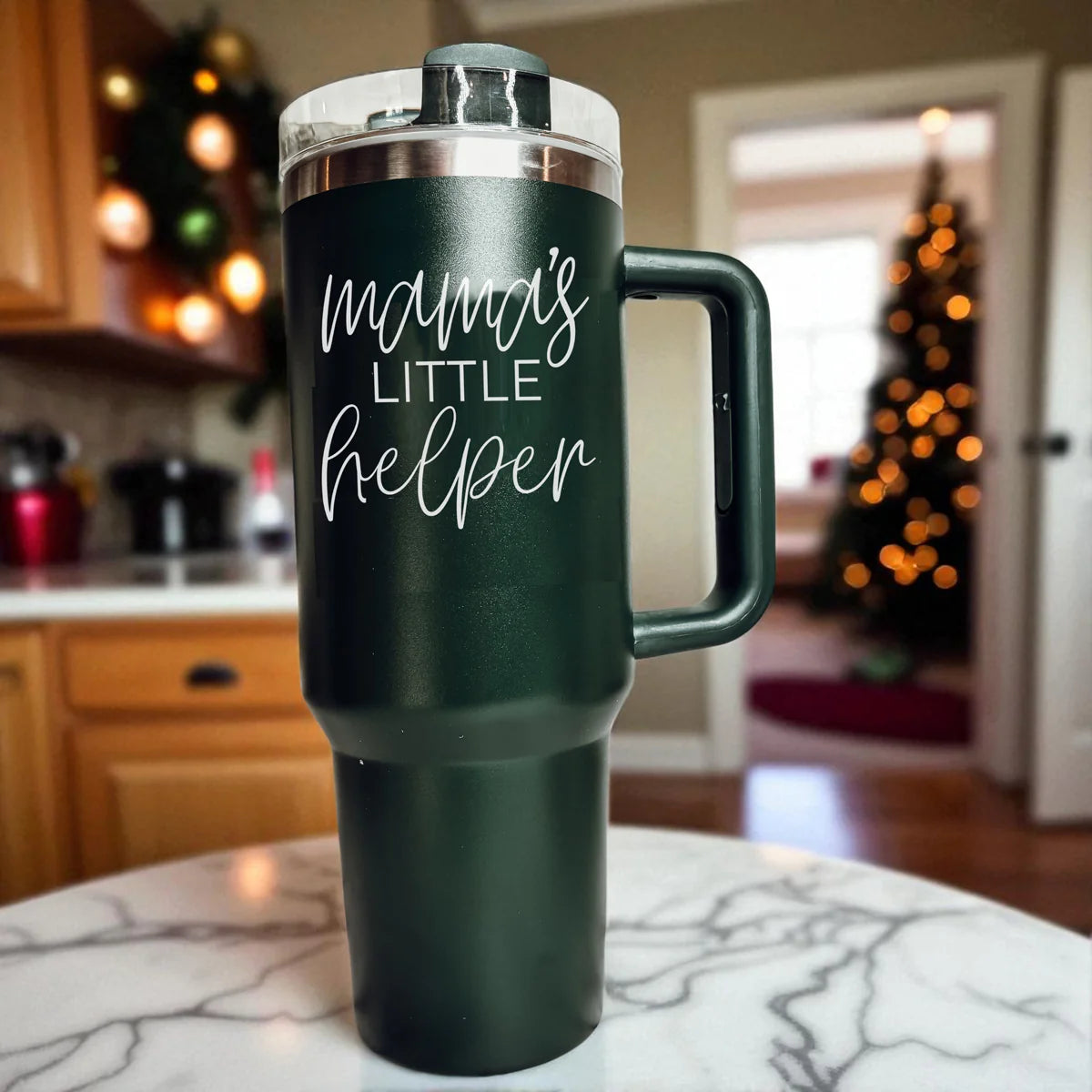 Mama's Helper Red 40oz Tumbler