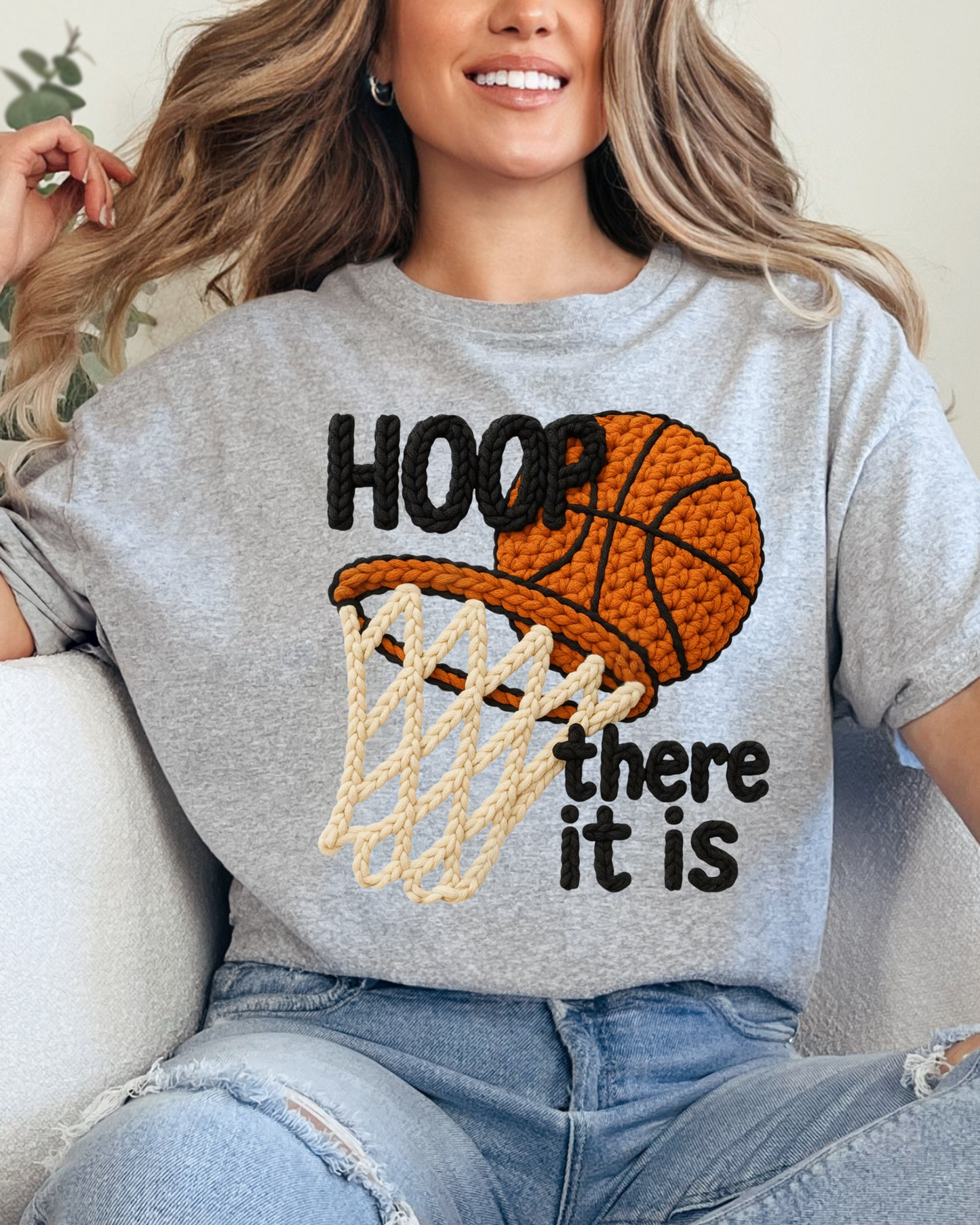 Hoop There It Is Tee β Retro Basketball Game Day Graphic T-Shirt