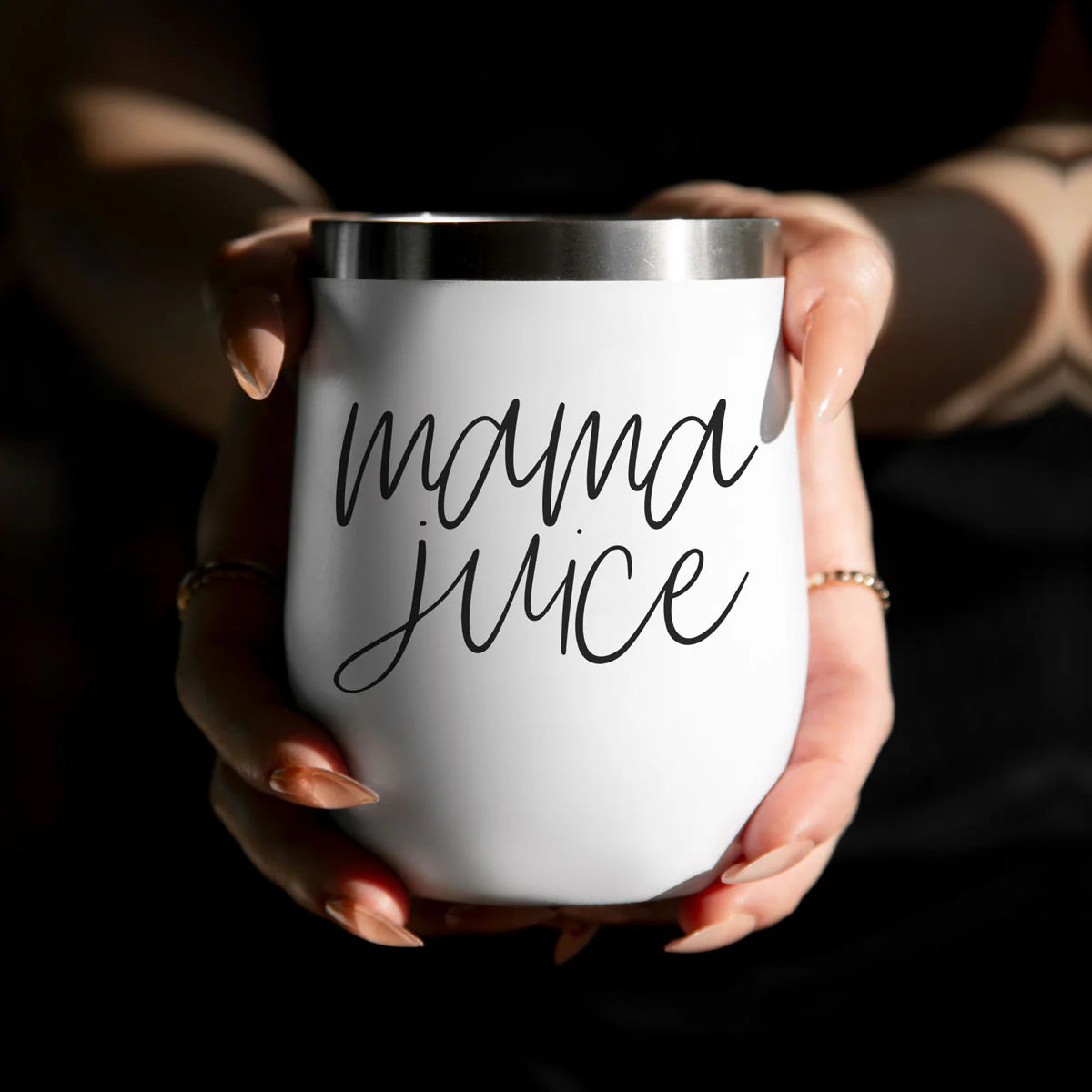 Mama Juice 12OZ Wine Tumbler - Insulated