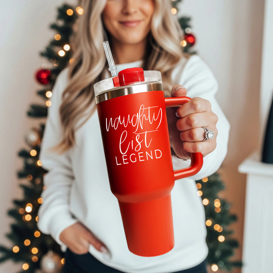 Naughtly List Legend 40OZ Tumbler