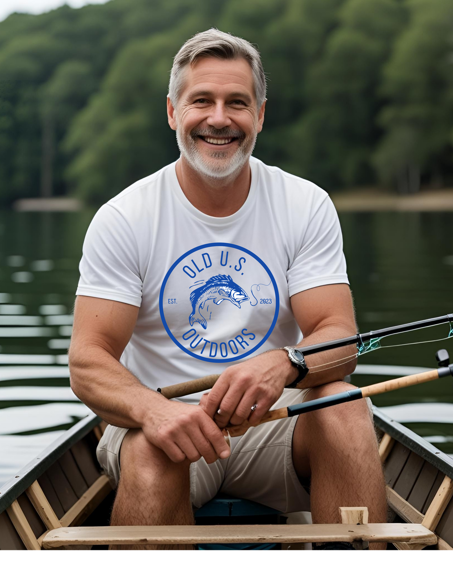 Old US Outdoors Bass Logo T-Shirt