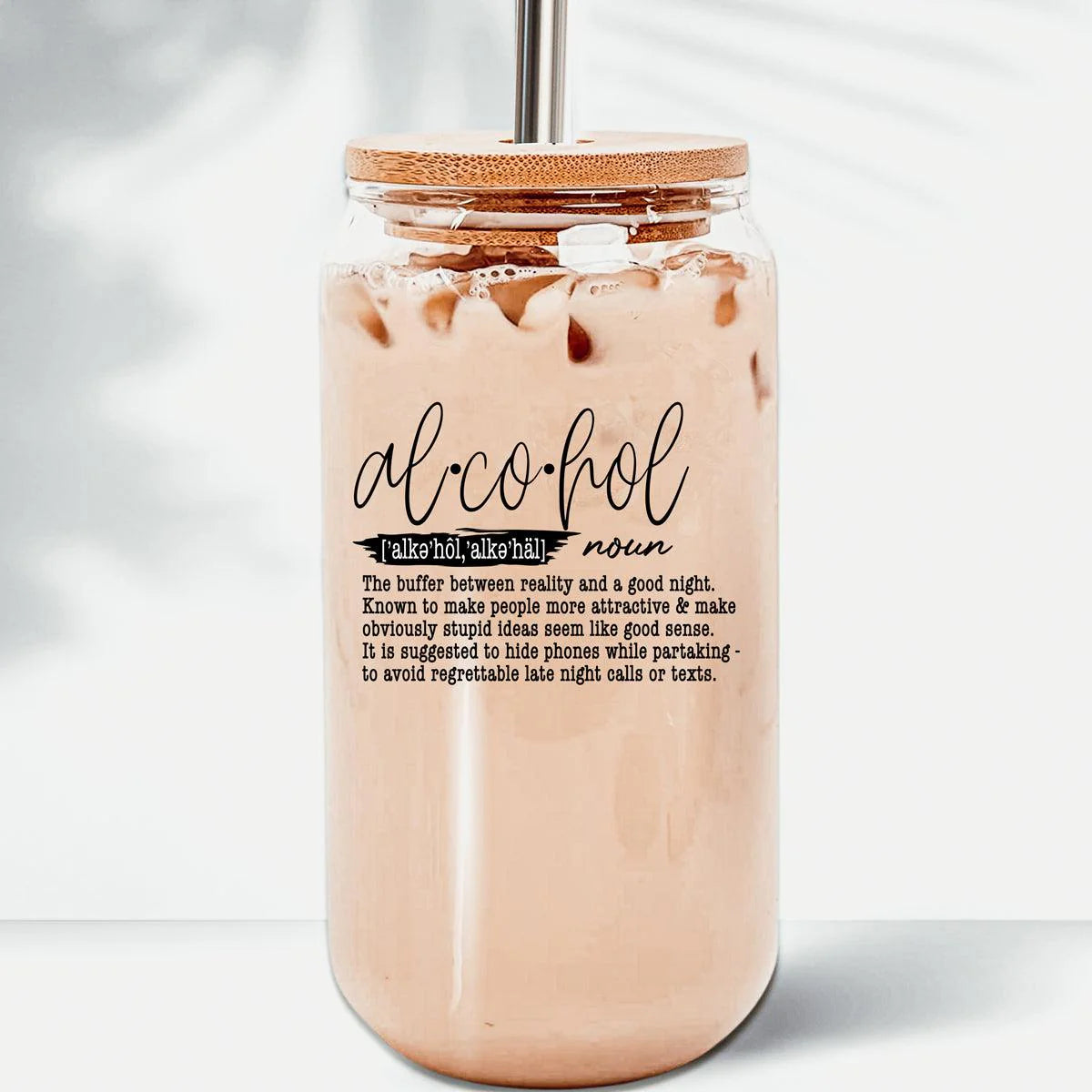 Alcohol Definition 17OZ Libby Glass