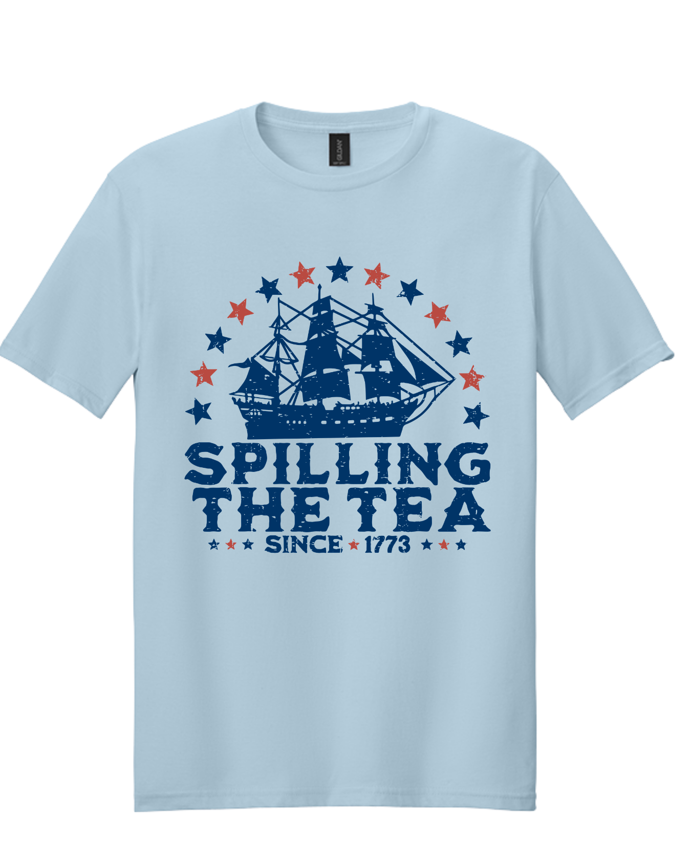 Spilling the Tea Since 1773 Graphic Tee – Patriotic Shirt