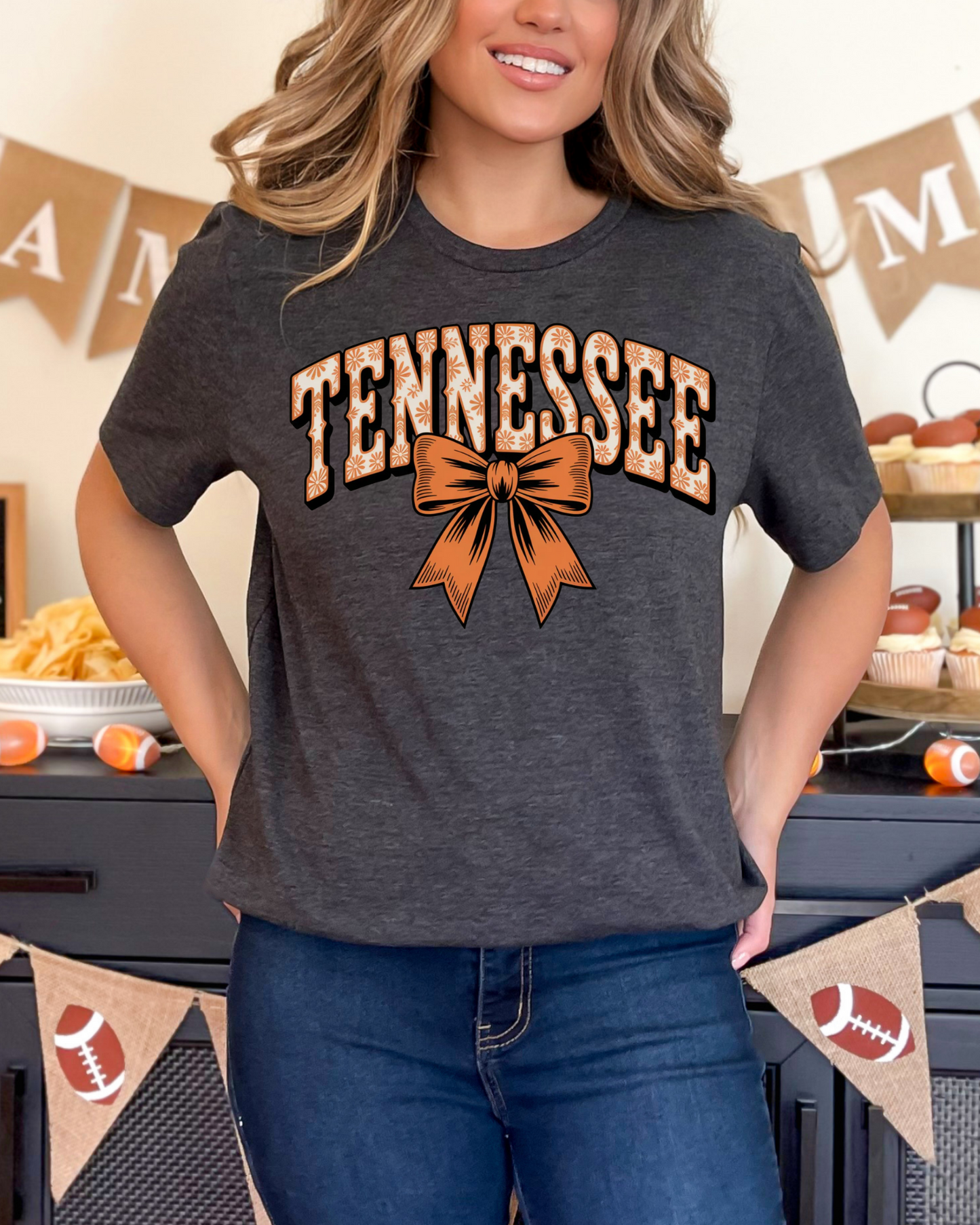 Tennessee Bow Varsity Graphic Tee
