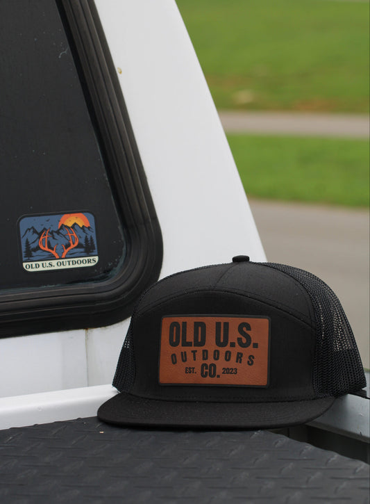 The Richardson 7 panel Patch Black