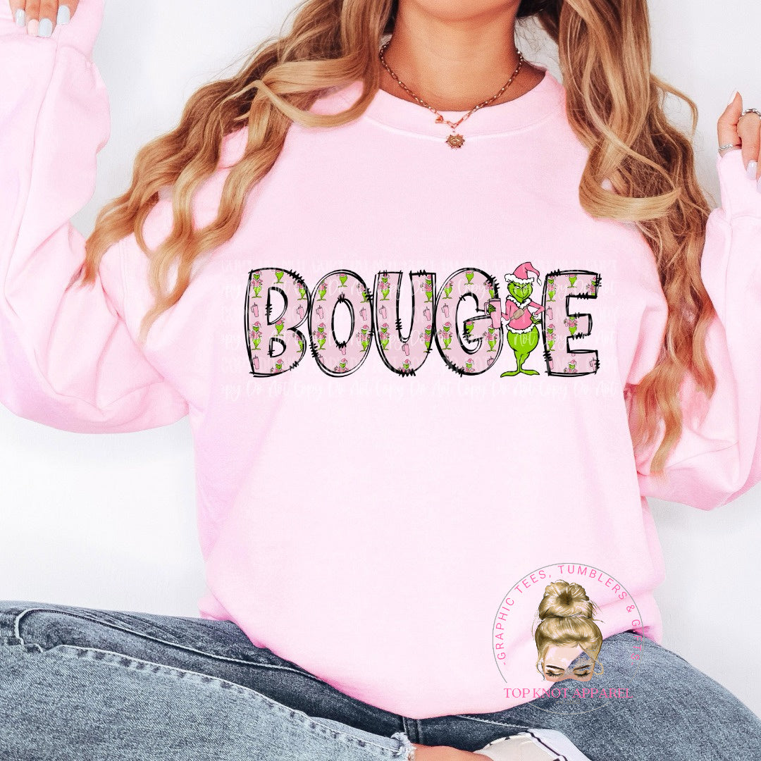 Bougie Grinch Sweatshirt