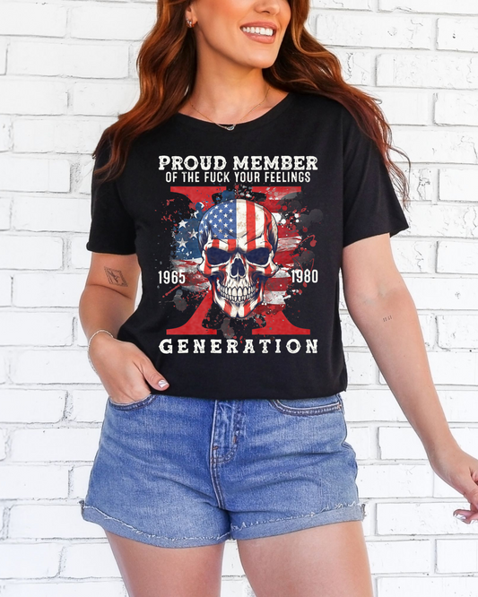 Raised in Gen X T-Shirt