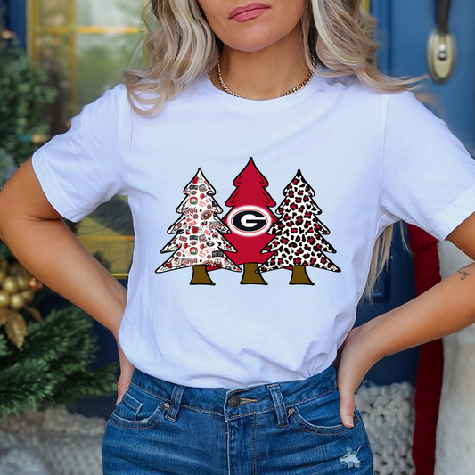 University of Georgia Christmas T-Shirt