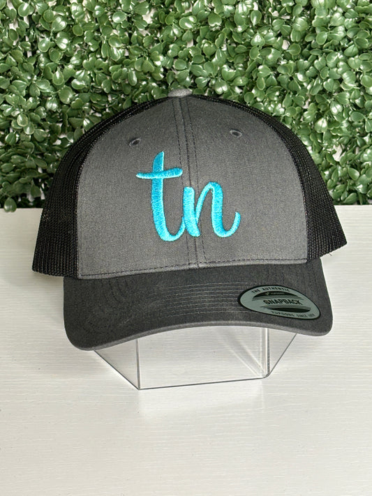 TN Script Yupoong Hat - Titan Blue