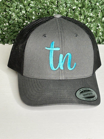 TN Script Yupoong Hat - Titan Blue