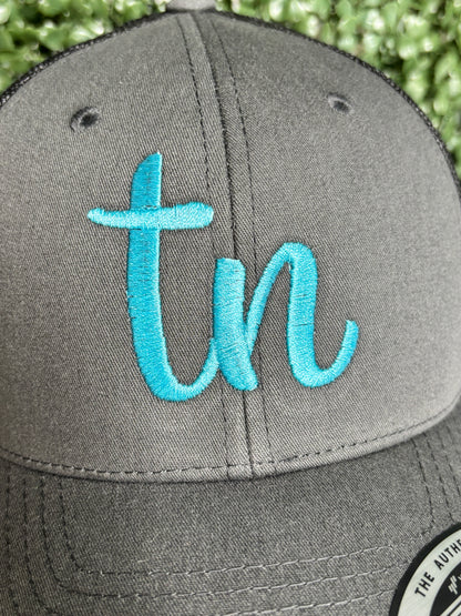 TN Script Yupoong Hat - Titan Blue