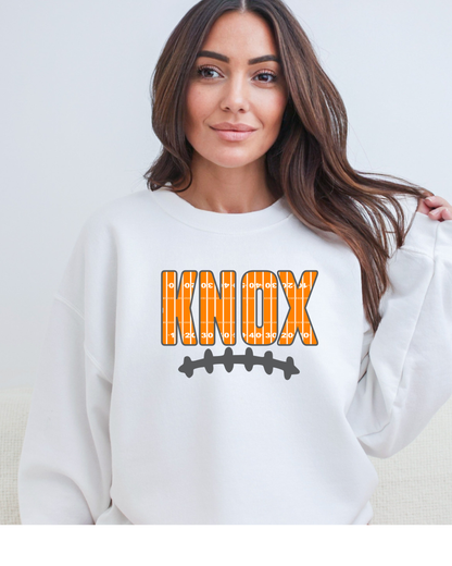 🏈 “KNOX Football Field” Sweatshirt | Game Day Crewneck