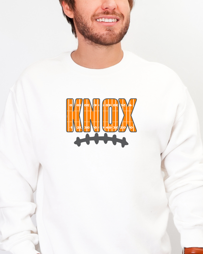 🏈 “KNOX Football Field” Sweatshirt | Game Day Crewneck