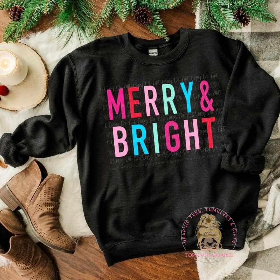 Merry & Bright Sweatshirt