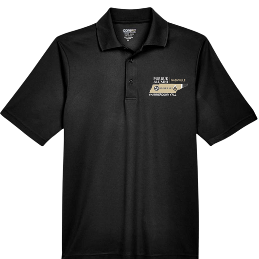 Heat Transfer Purdue University© Alumni Nashville (State Logo) Men's Polo