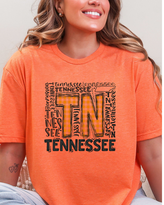 TN Word Cloud | Tennessee T-Shirt 🧡