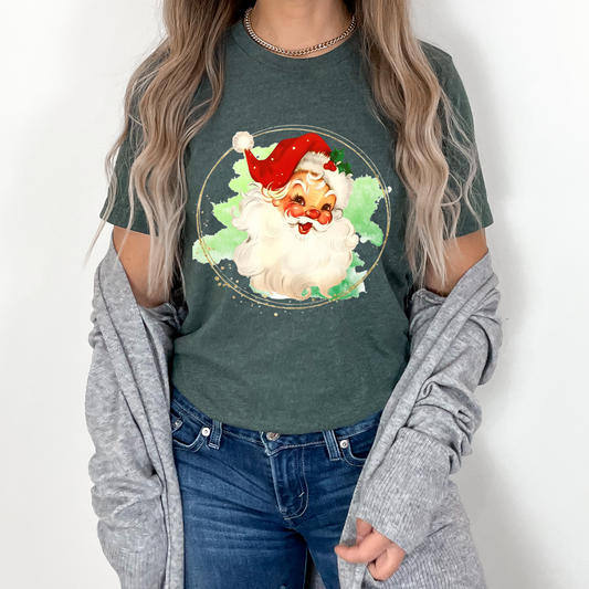 Vintage Retro Santa Claus T-Shirt