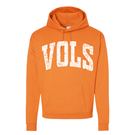 Tennessee VOLS Distressed Orange Graphic Hoodie