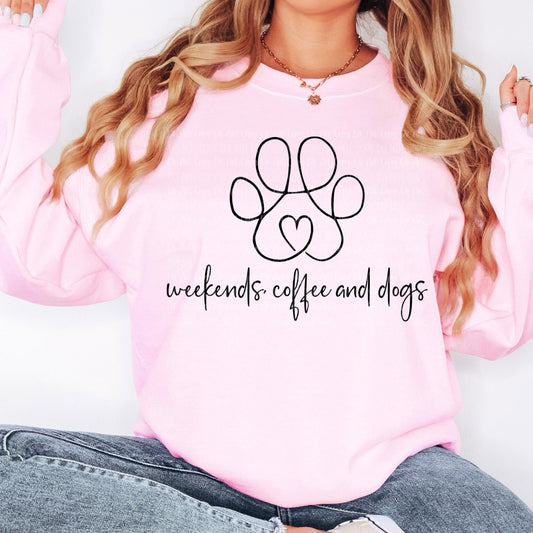 Weekend Coffee Dogs Crewneck