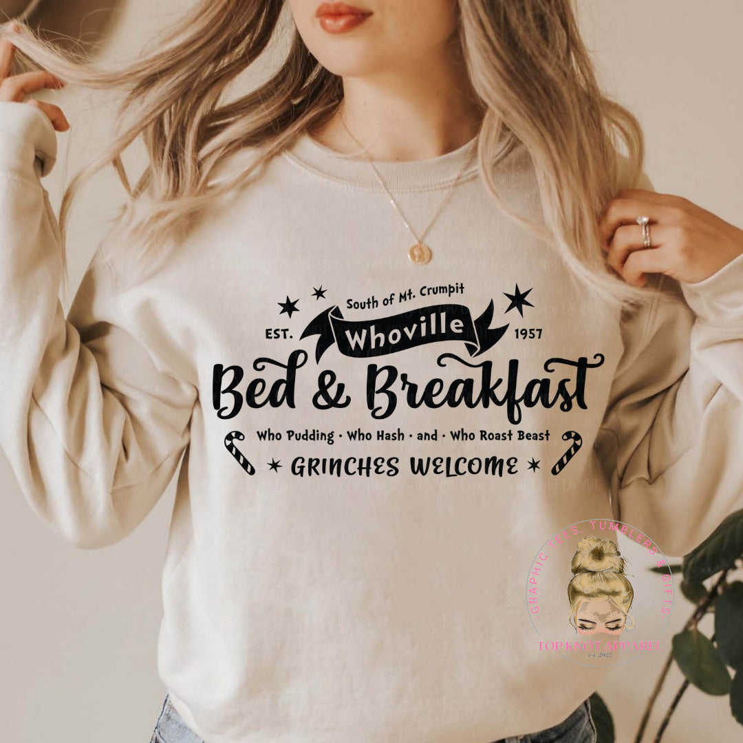 Whoville Bed & Breakfast Sweatshirt