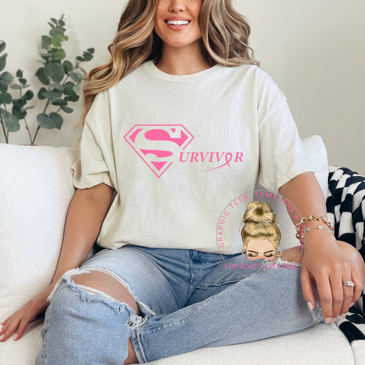 BC Survivor Super Hero T-shirt