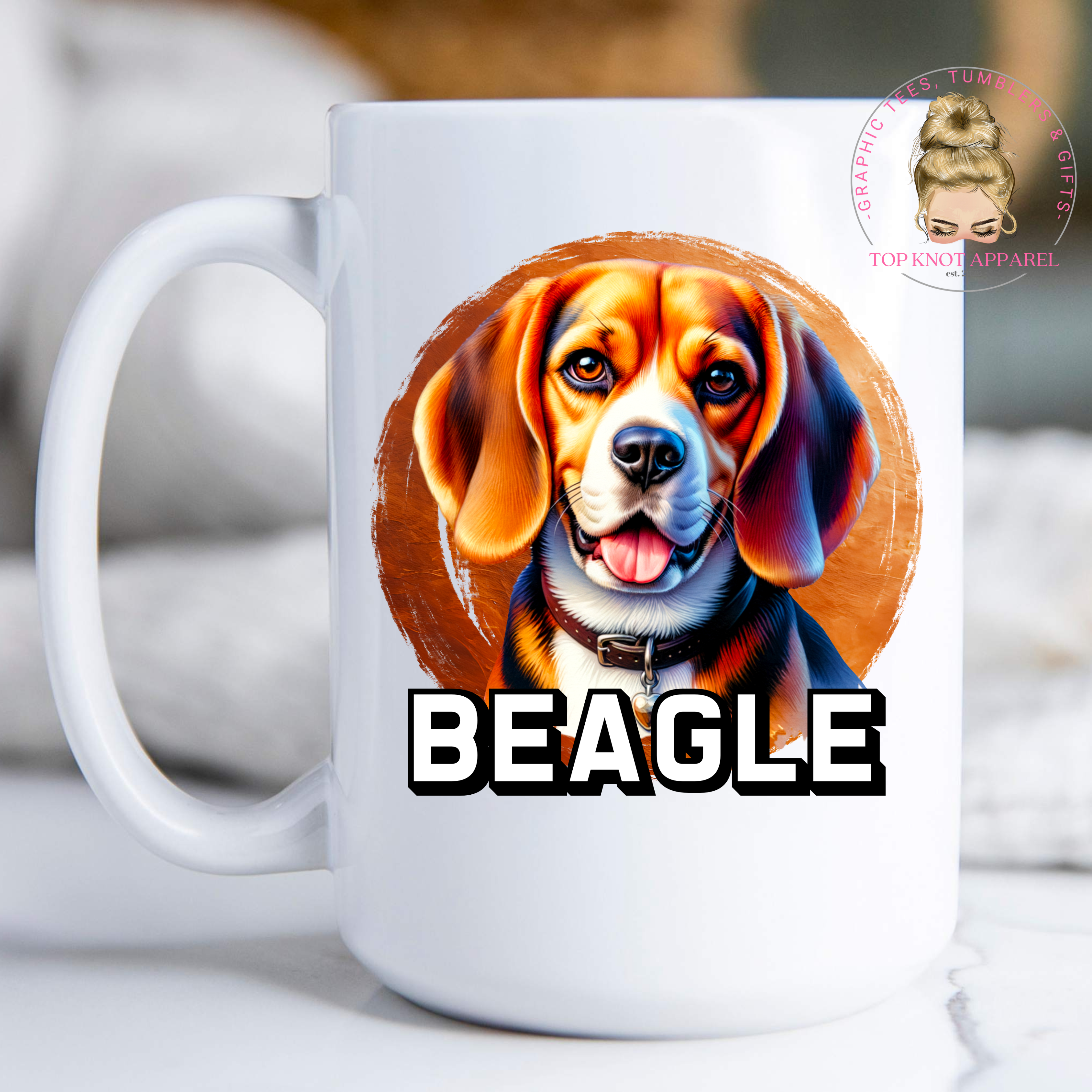 Beagle Coffee Mug 15 oz Style 2