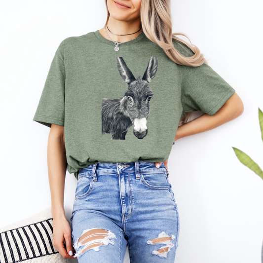 Cash The Donkey Green T-shirt