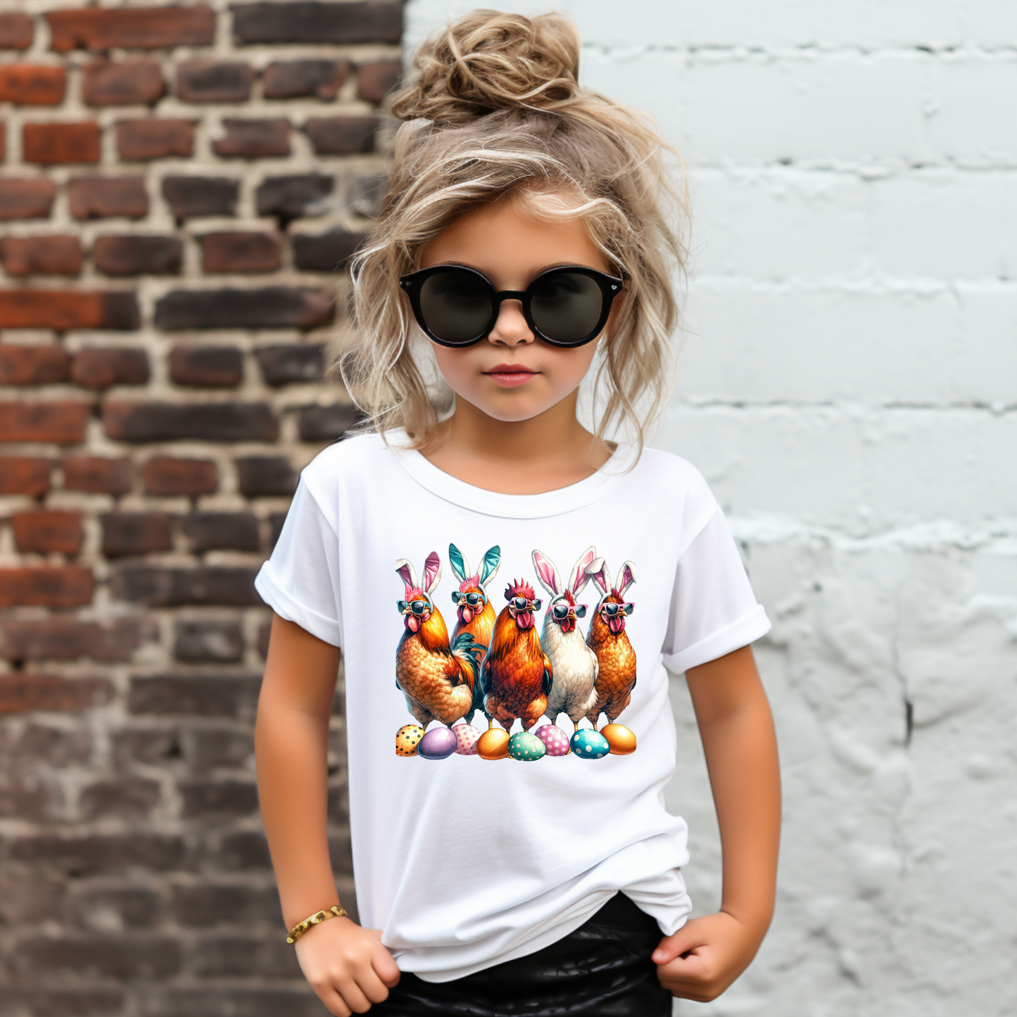 Chicken Bunnies Youth Tshirt