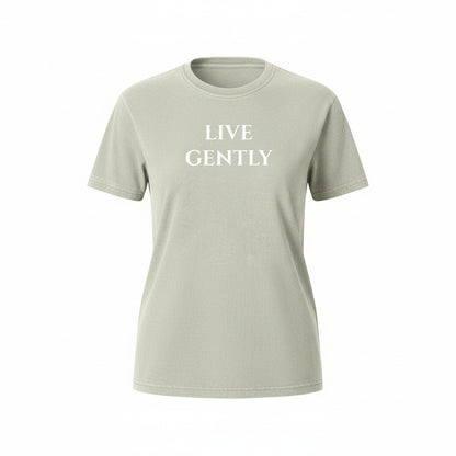 Live Gently Heritage Serif Tee