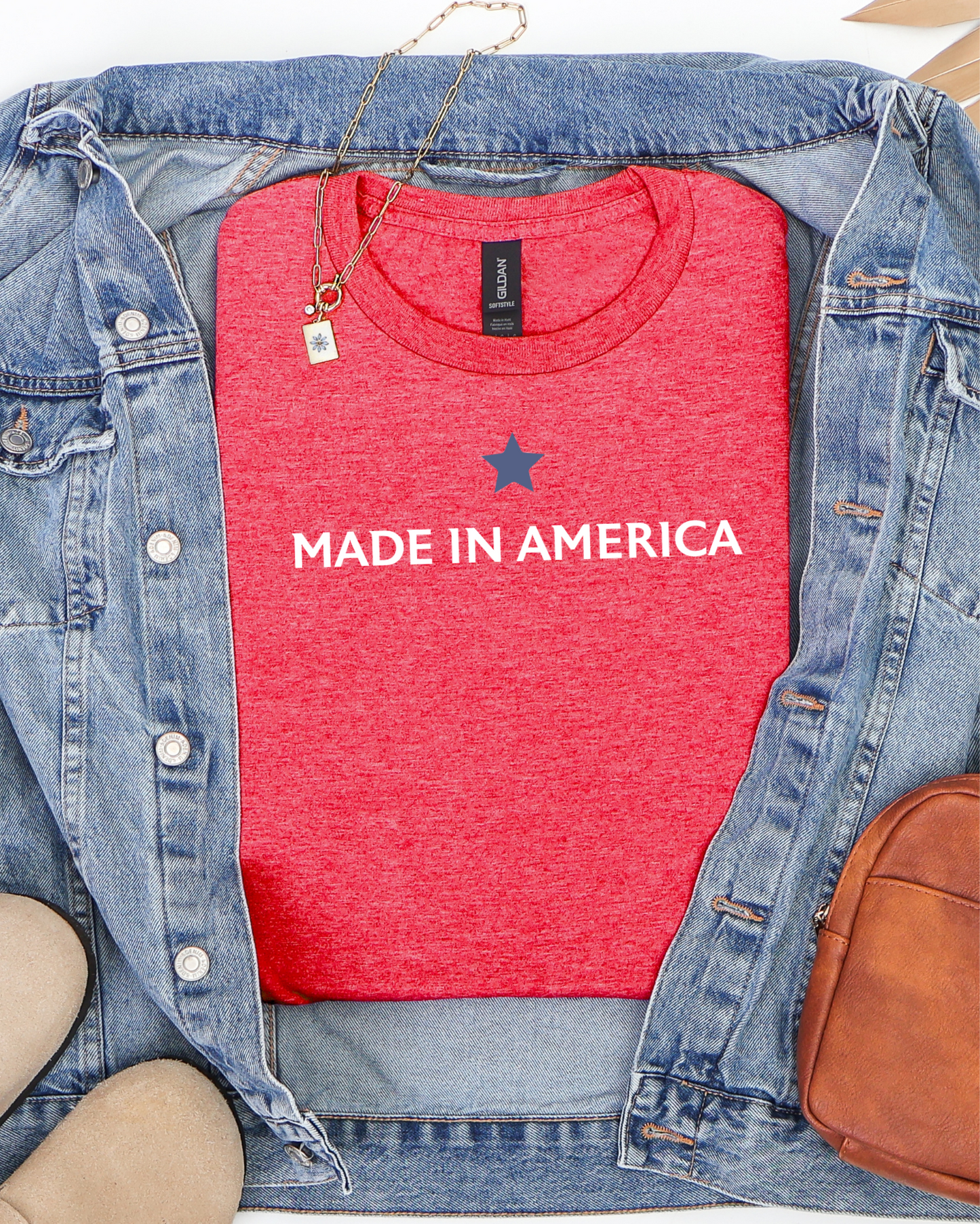 Made in America Graphic Tee – Classic Patriotic Shirt