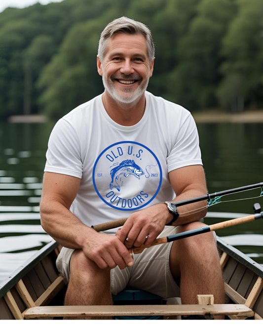 Old US Outdoors Bass Logo T-Shirt