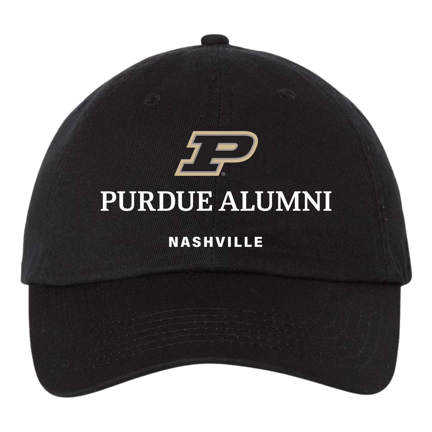 Purdue University Alumni Nashville Chapter Baseball Hat (Embroidered)