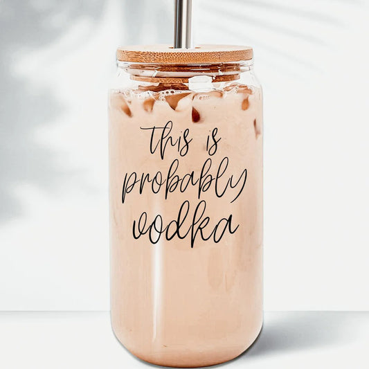 Probably Vodka 17OZ Libbey Glass