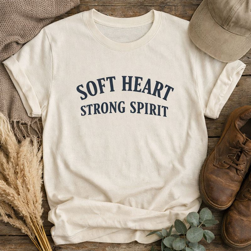 Soft Heart, Strong Spirit Vintage Wash Tee
