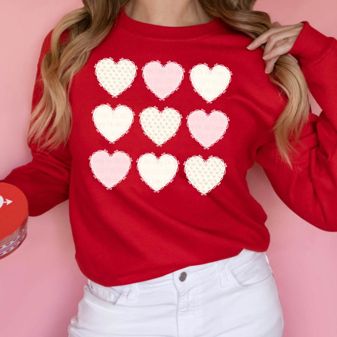 Soft Hearts Sweatshirt
