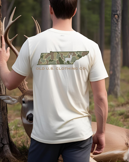 Camo Deer TN State T-Shirt