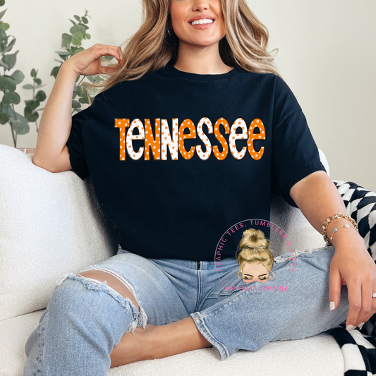 TN Orange and White T-shirt