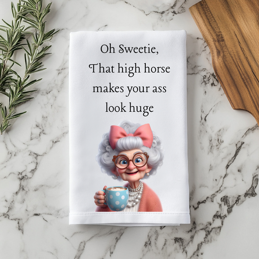 That High Horse Kitchen Towel