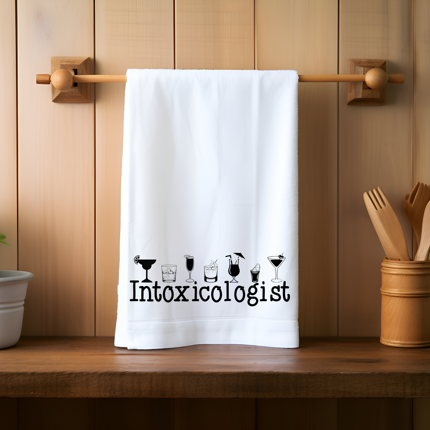 Intoxicologist Kitchen Towel