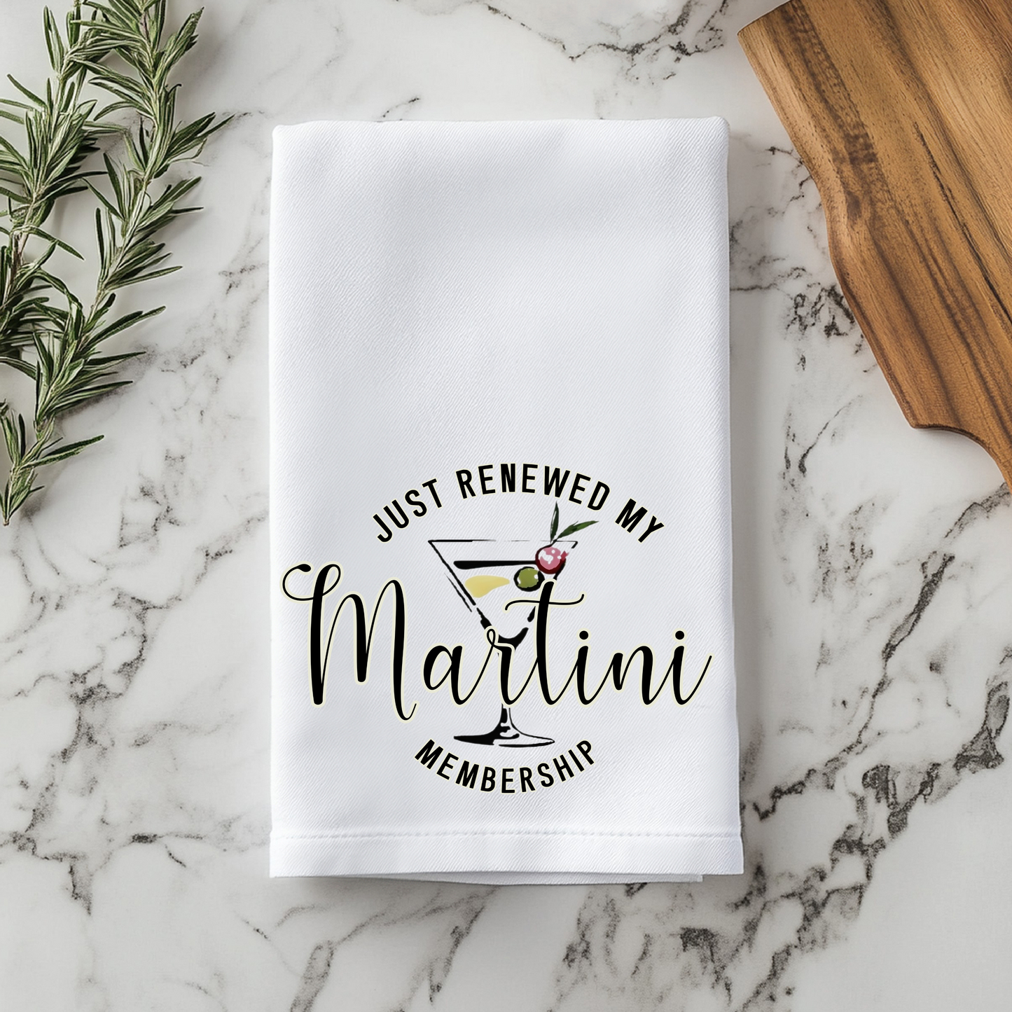 Martini Membership Kitchen Towel